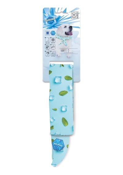 M-pets Cooling Serinletici Köpek Yakalığı M Mavi Çok Renkli