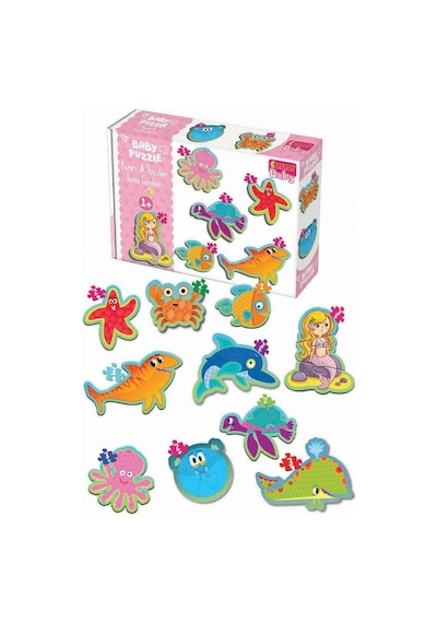 Baby Puzzle - Benim İlk Deniz Canlılarım Puzzle