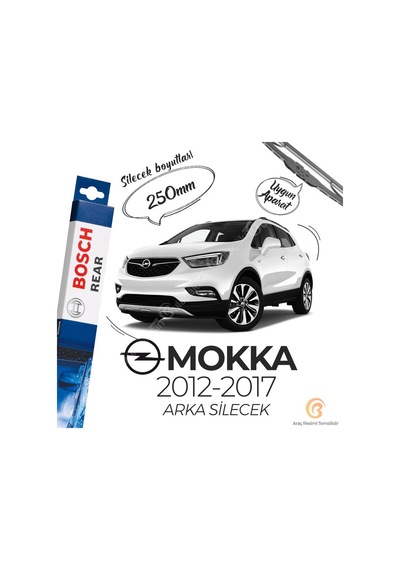 Opel Mokka Arka Silecek 2012-2017 Bosch Rear H251