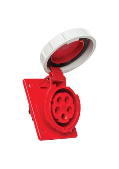 Mete Enerji 5x16a. Ip67 Makıne Prızı -egık- Vidali Bagl. - 406511v