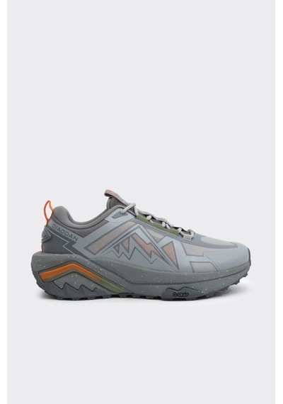 Derinet Yüksek Taban Bağcıklı Erkek Sneaker Gri GRİ