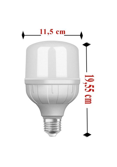 Şavk 40w Torch Led Ampul E27 - Beyaz Jumbo Büyük Pazar Lambası