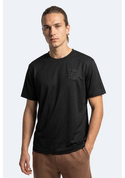 Slazenger Zegna Erkek Siyah Tişört