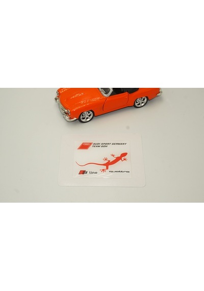 Audi S Line Quattro Gecko Logo Damla Silikon Plaka Logo Arma Ambl