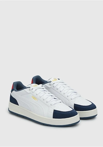 Puma E6court Classico Sport Beyaz Erkek Sneaker 40073109 Beyaz
