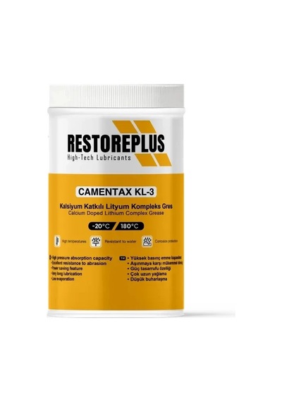 Restoreplus Camentax Kl-3 Kalsiyum Katkılı Lityum Kompleks Ges 1 KG