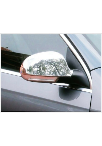Vw Jetta 2006-2010 Ayna Kapağı Paslanmaz Çelik Krom 2 Prç