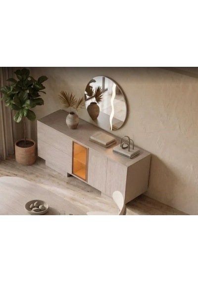 Lumi Mdf Konsol Ve Ayna Aytaşı Lumi Mdf Konsol Ve Ayna Aytaşı
