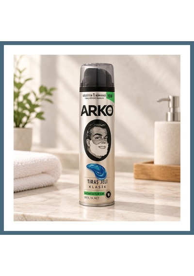 Bezos Teneke Tıraş Jeli 200 Ml Classic Agc