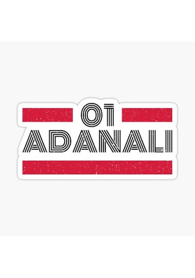 01 Adanalı Plaka Araba Sticker Yapıştırması