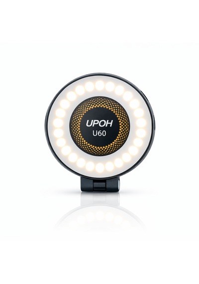 Upoh U60 Magsafe Uyumlu Led Ring Light Ayarlanabilir Işık, Manyetik Telefon Işığı