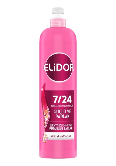 Elidor Saç Kremi 7/24 240 Ml Elektrik Önleyici Argan Yağlı 2'li Ekonomik Paket - 2 Adet Tarı