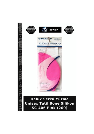 Delux Serisi Yüzme Unisex Tatil Bone Silikon Sc-406 Pınk 200 Pembe