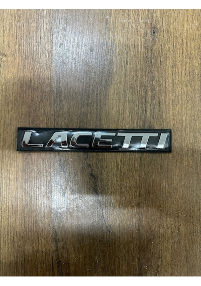 Chevrolet Lacetti Arka Krom Bagaj Yazısı