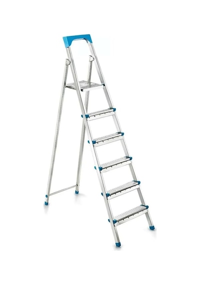 Perilla 11005 5+1 Basamaklı Metal Merdiven 125cm 120kg Taşıma Kapasitesi