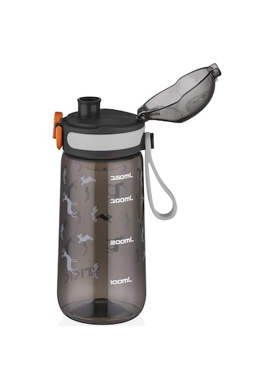 Vagonlife Tkk T1005 550ml Desenli Siyah Matara Siyah