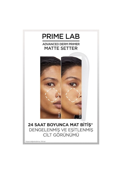L'Oréal Paris Prime Lab Matte Setter Matlaştırıcı Makyaj Bazı