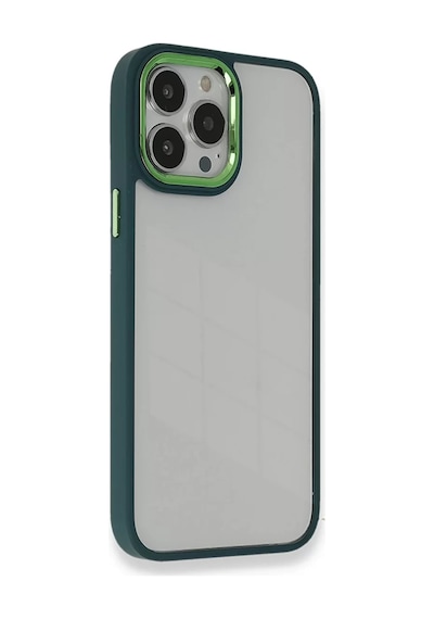 Newface Apple İphone 14 Pro Max Kılıf Dora Kapak - Haki Yeşil