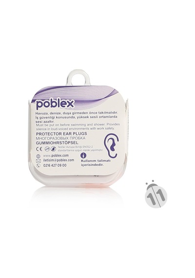 Poblex Çam Tipi Kulak Tıkacı M Beden