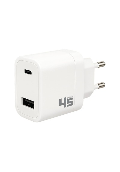 45w Gan Type-c + Usb-a Sarj Adaptörü