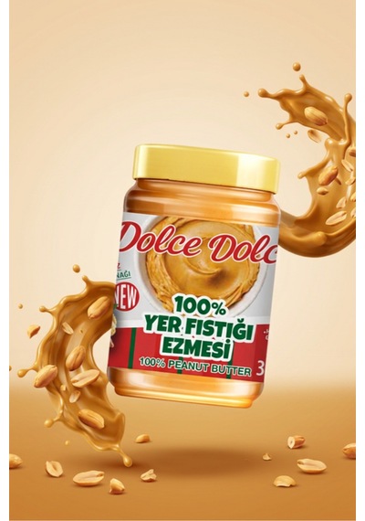 100% Yer Fıstığı Ezmesi