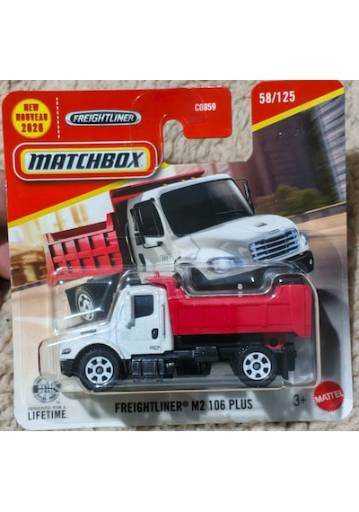 Matchbox Freightliner M2 106 Plus Damperli Kamyon Çok Renkli