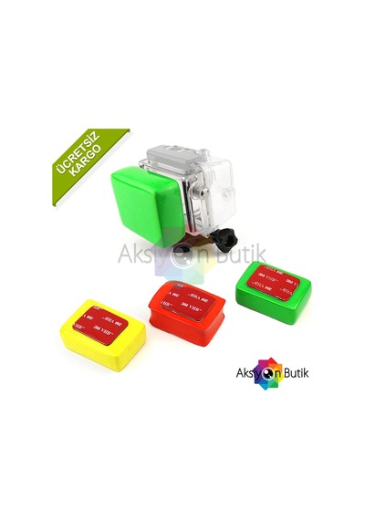 Sjcam. Xiaomi Yı. Eken. Gopro Uyumlu Sünger Şamandıra Floaty Çok Renkli