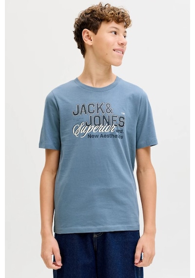 Jack & Jones Jjelogo Çocuk Tişört Mavı
