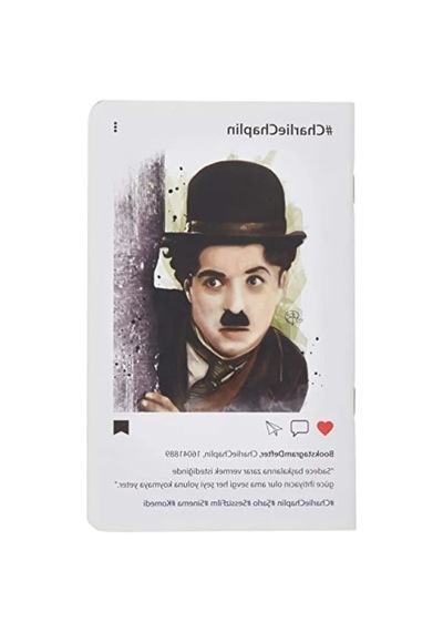 Charlie Chaplin Temalı Not Defteri