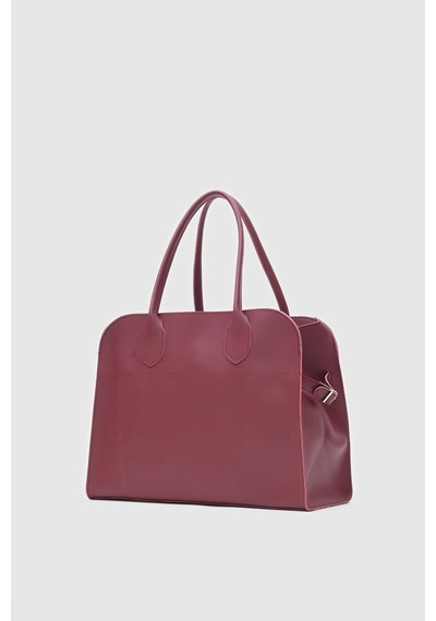 Shule Bags Piedra Omuz Çantası Bordo Bordo
