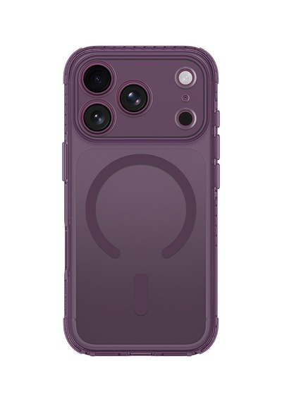 Apple iPhone Uyumlu 18 Pro Max Kılıf M-safeli Airbag Tasarımlı Amazingthing Titan Pro Lens Serisi Kapak Mor
