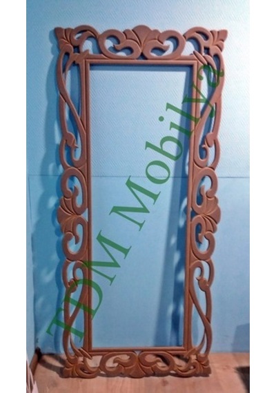 Ayna,Resim Çerçevesi.Cnc Işlemeli Ahşap Çerçeve Tdm Çerçeve-00003