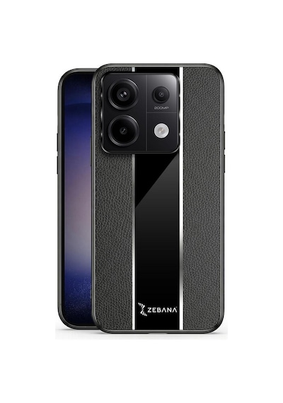 Xiaomi Redmi Note 13 Pro 5g  Kılıf Premium Deri Kılıf Siyah