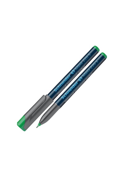 Schneider Asetat Kalemi Permanent 220 S Seri 0.4 Mm Yeşil 112404 Çok Renkli