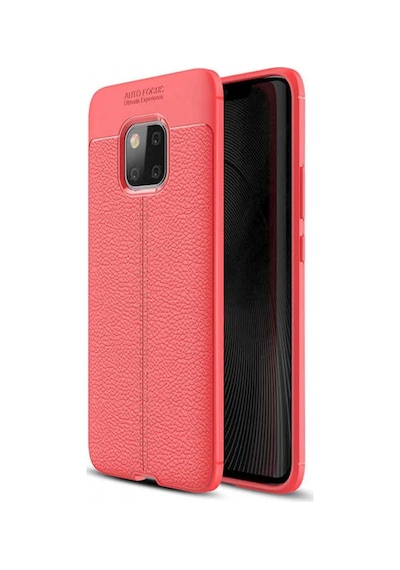Huawei Mate 20 Pro Kilif Deri Tarzi Niss Silikon Case 389468501