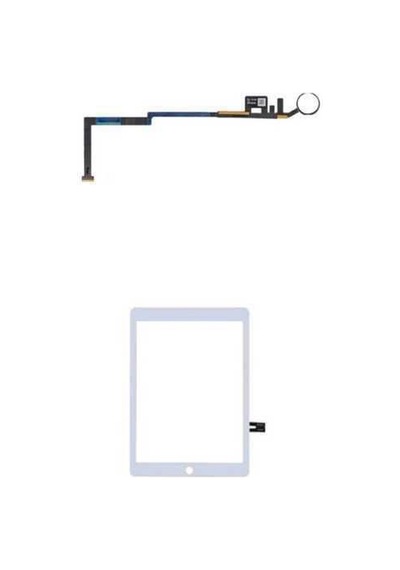 Apple Uyumlu iPad, A1822 Dokunmatik Beyaz ve Home Tuşu 5.Nesil
