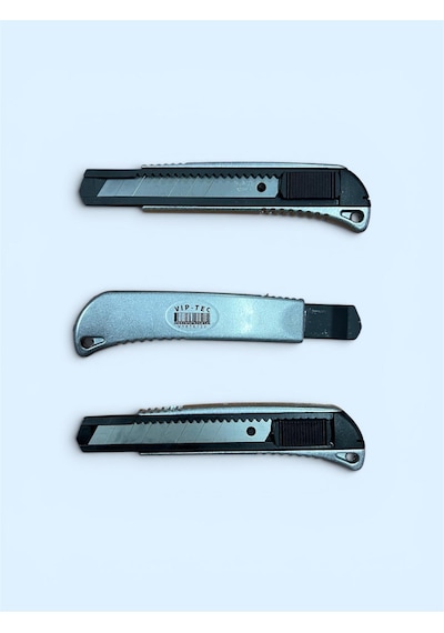 Vıp-tec Profesyonel Maket Bıçağı Metal Gövde Vt875122 3-ADET