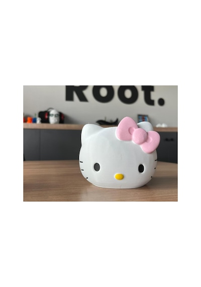 Hello Kitty Kalemlik Kutusu El Boyaması Masaüstü Organizer Diğer
