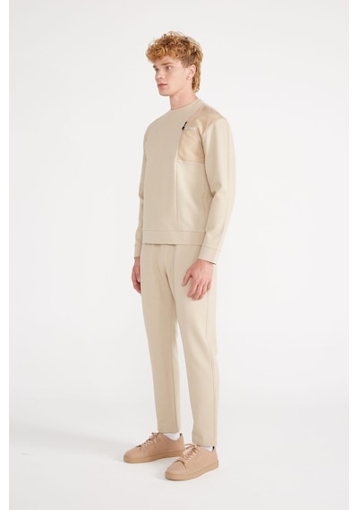Jepublic Erkek Bej Sweatshirt Model Kodu : J232406 Bej