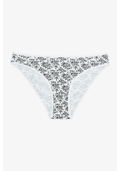 Penti Simple Roses 5li Çok Renkli Slip Külot Açık Gri