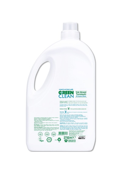 Green Clean Bitkisel Çok Amaçlı Temizleyici 2750 Ml