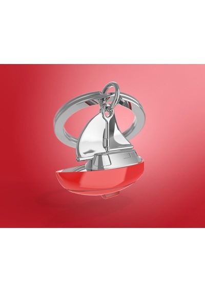 Metalmorphose Yelkenli Tekne Anahtarlık