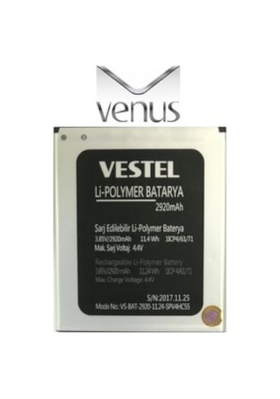 Vestel Uyumlu Venüs V3 5530 Pil Batarya Vs-Bat-2920-11.24 İthal