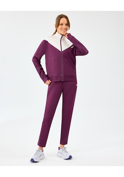 Skechers W Performance Track Suit Kadın Bordo Eşofman Takımı S212251-3877 Bordo