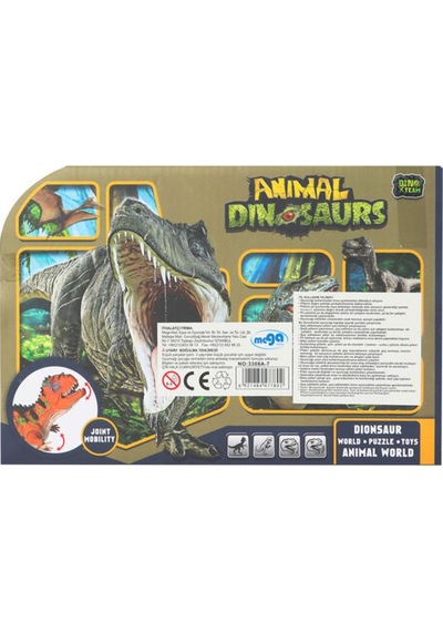 Mega Oyuncak Animal Dinosaurs Serisi Sesli Işıklı Dino A7 Animal Dinosaurs Oyuncak 1 Adet