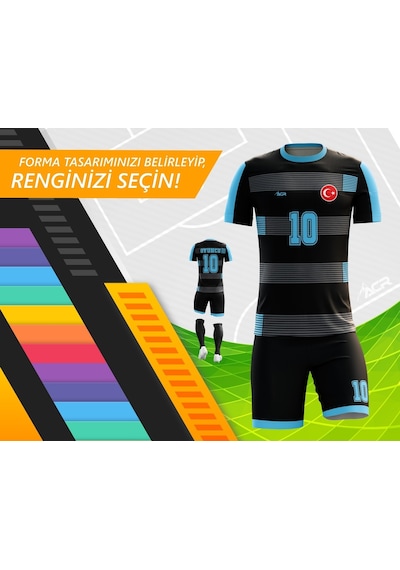 Acr Giyim Kişiye Özel Futbol Forması - Dizayn : Defter
