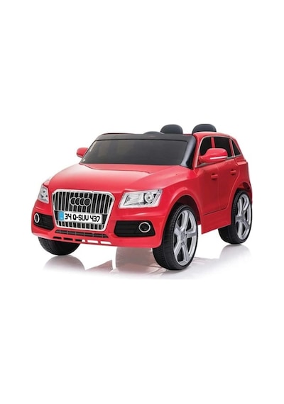 437 Q-suv Akülü Jeep 12v Uzaktan Kumandalı Akülü Araba Audio Q Suv Kırmızı
