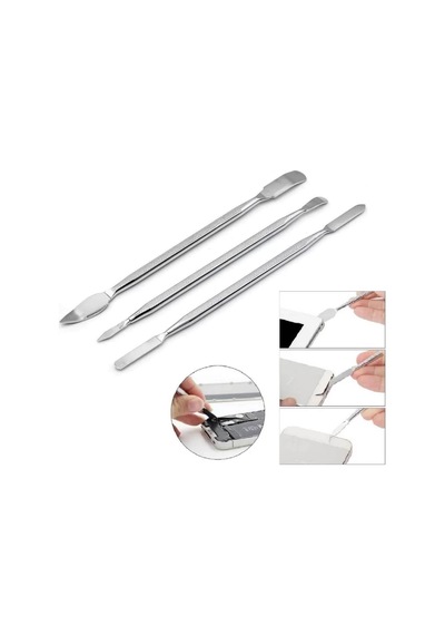 Notebook Pc Ekranı Tablet Sökme Metal Tamir Aparatı 3in1 Spudger
