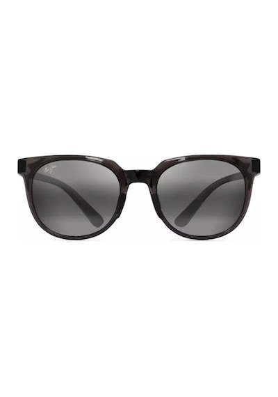 Maui Jim Mj 0454s 001 50 Aynalı Unisex Oval Füme Desenli Kemik Güneş Gözlüğü Füme