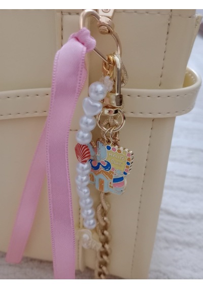 Wisheratelier Özel Tasarımlı Çanta Charmı Çok Renkli